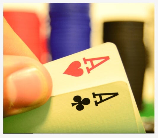 Casino Poker 4 Fold Table