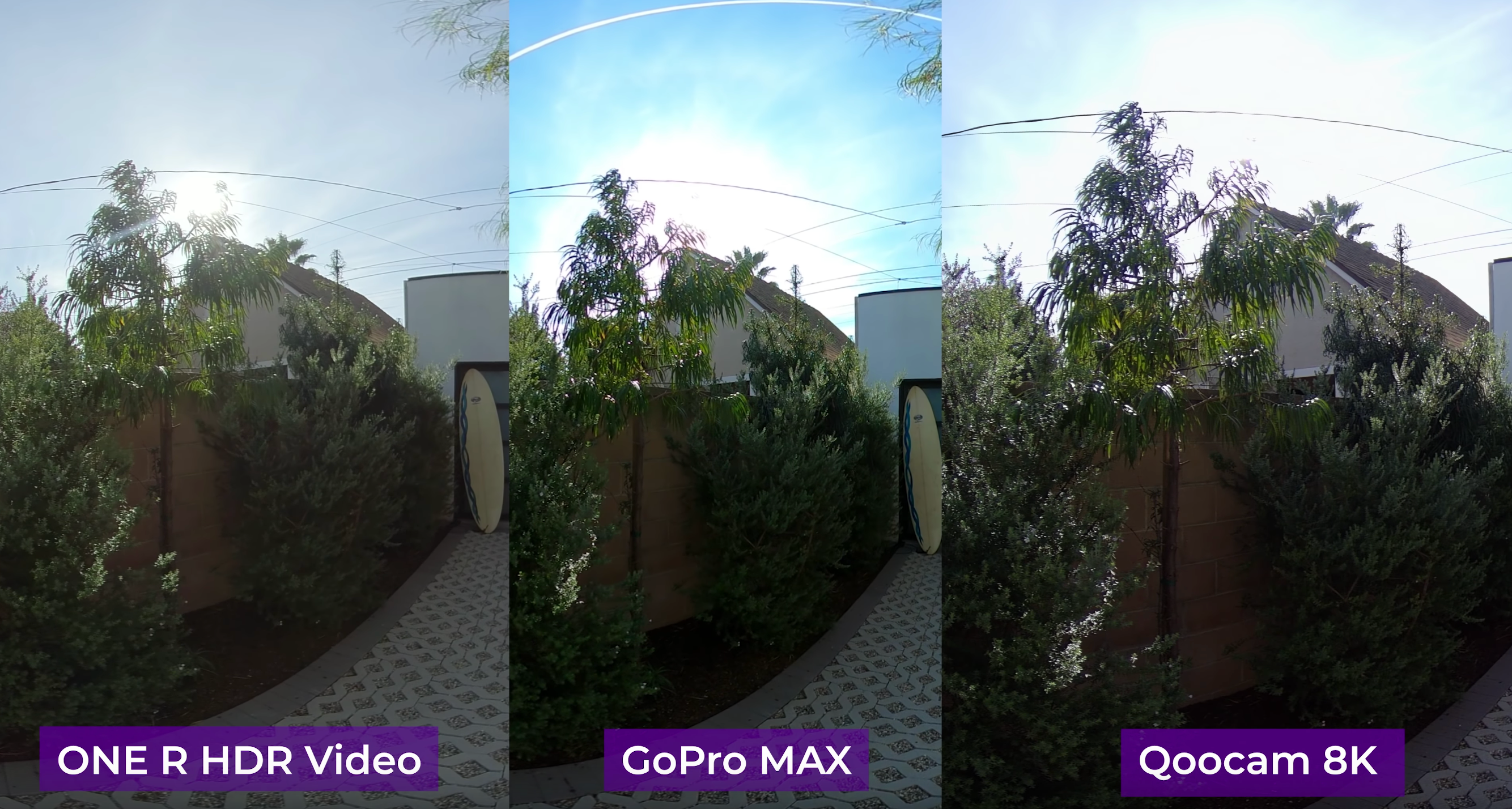 gopro max insta360 one r