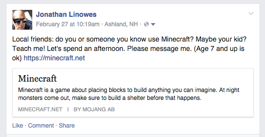 Learning Minecraft From A 12 Year Old By Jonathan Linowes Things I Did And Learned Today Medium Learning Minecraft From A 12 Year Old By Jonathan Linowes Things I Did And Learned Today Medium