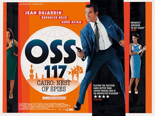 Classic International Movie: “OSS 117: Cairo, Nest of Spies” | by Scott  Myers | Go Into The Story