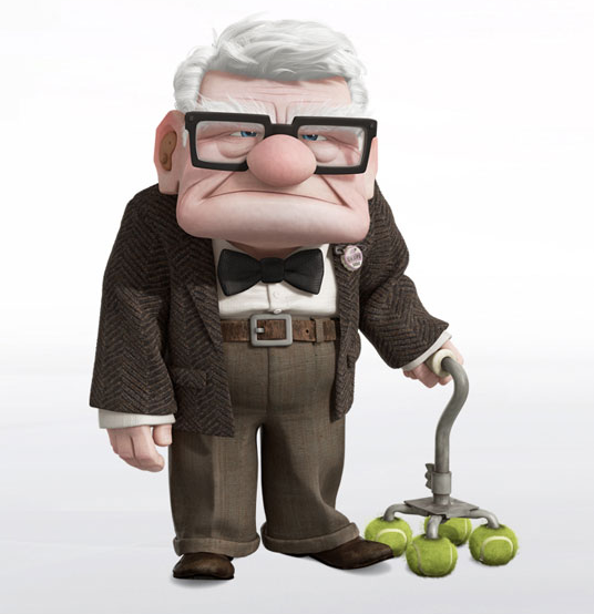 Great Character Carl Fredricksen Up By Scott Myers Go Into The Story