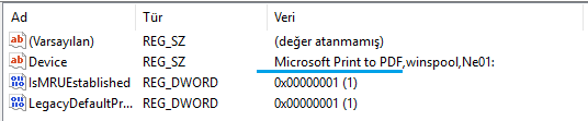 Microsoft Print to PDF, print spoiler, printer, regedit