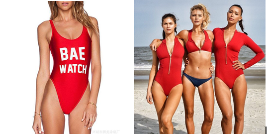 baywatch swimming costume