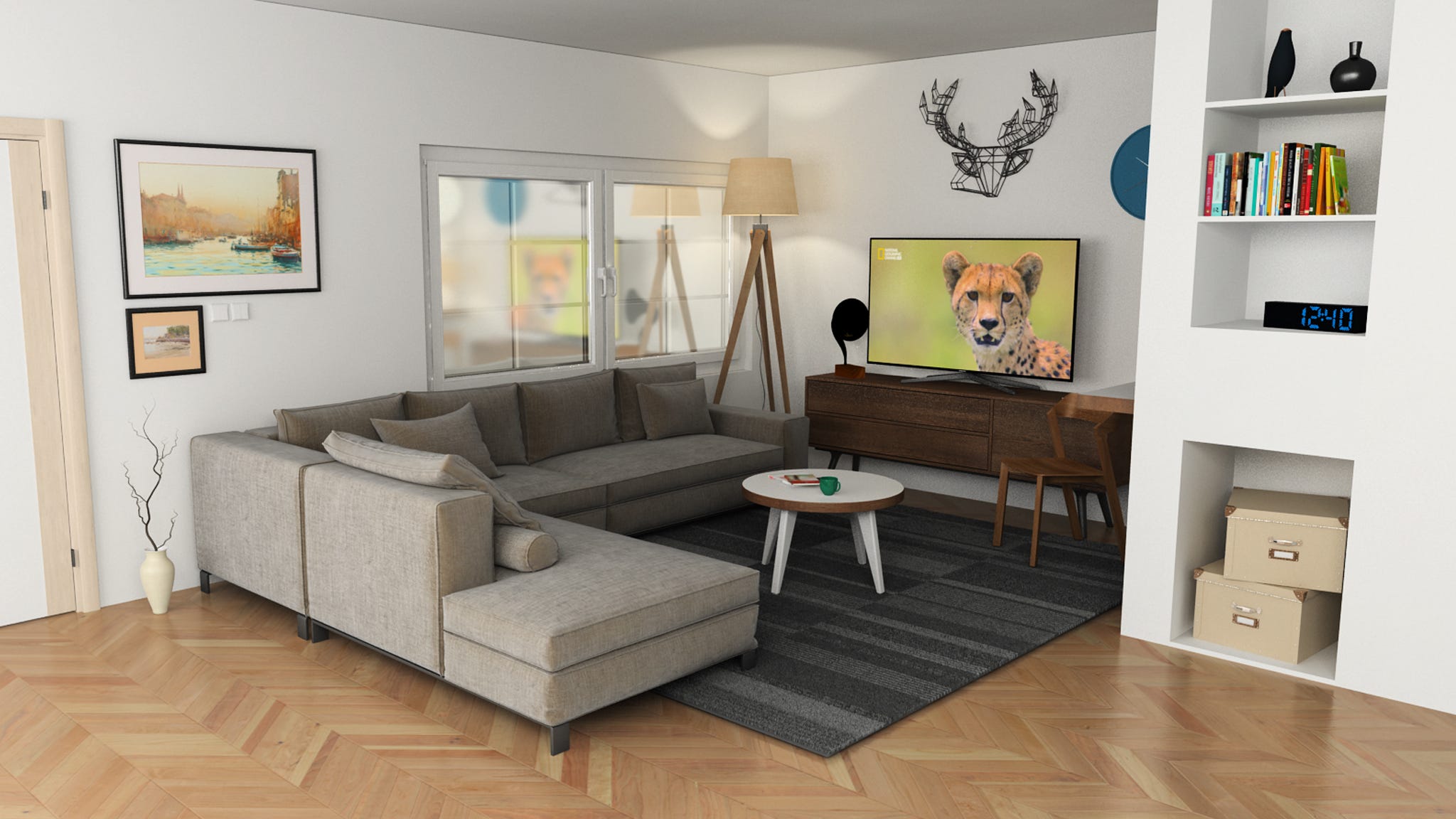 3ds Max Autocad Vray Creating A Complete Interior Scene