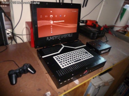 Meet the PlayStation 3 Portable, a Water-cooled Laptop | by Sohrab Osati |  Sony Reconsidered