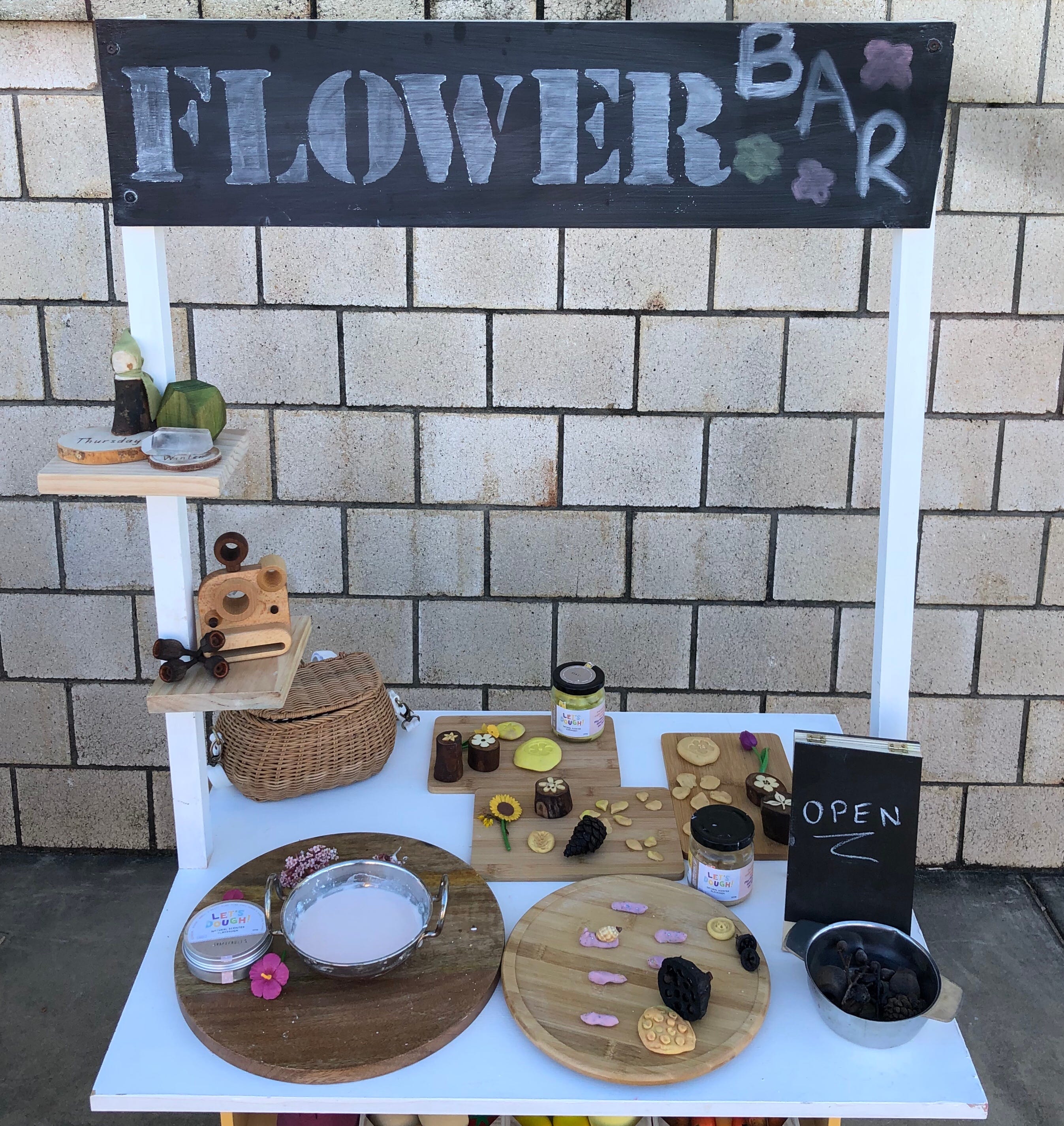 wooden market stall kmart