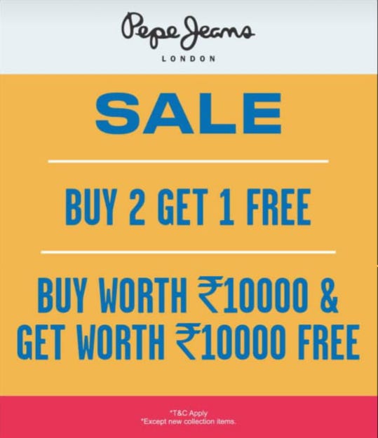 pepe jeans discount sale
