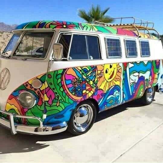 vw hippie van
