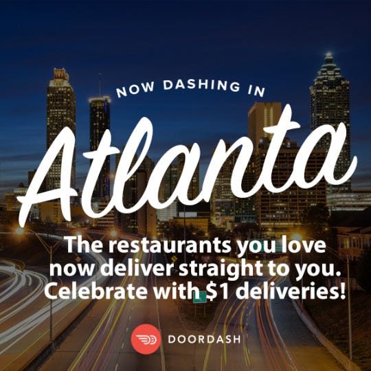 Doordash Now Delivering In Atlanta By Doordash Medium