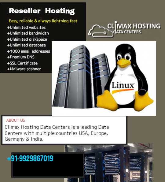 Best Reseller Hosting Provider In India Climax Hosting Data Images, Photos, Reviews