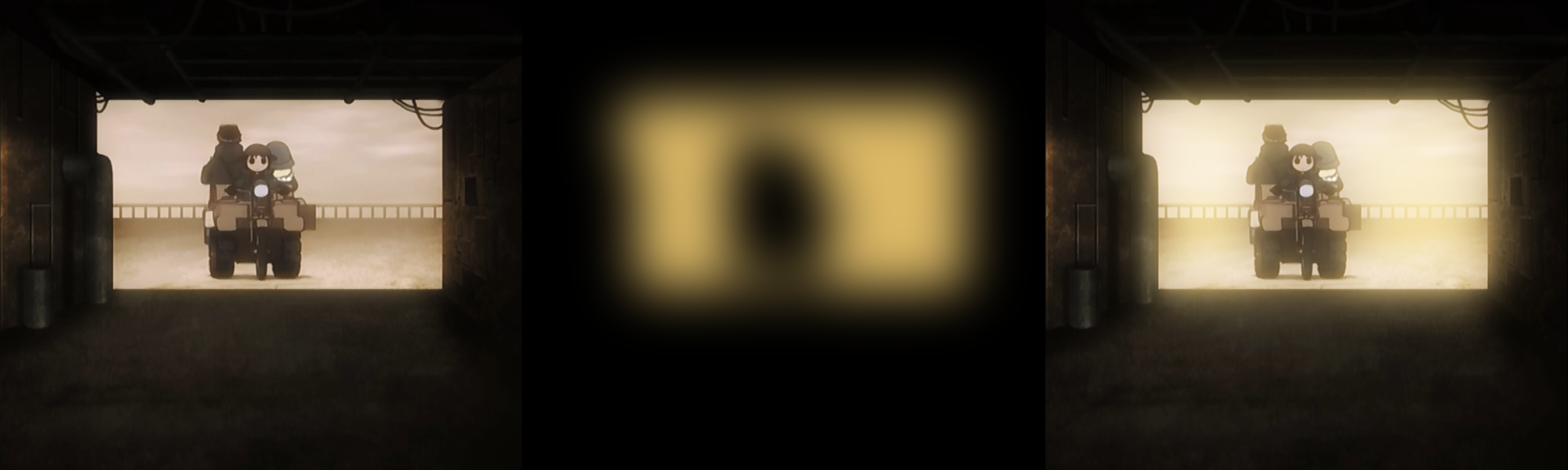 動畫風格的畫面處理 日本動畫從分鏡到最終畫面處理經過不少步驟 而所謂的 攝影 就是負責將所有繪製好的 By 徹拉修tetratio Medium