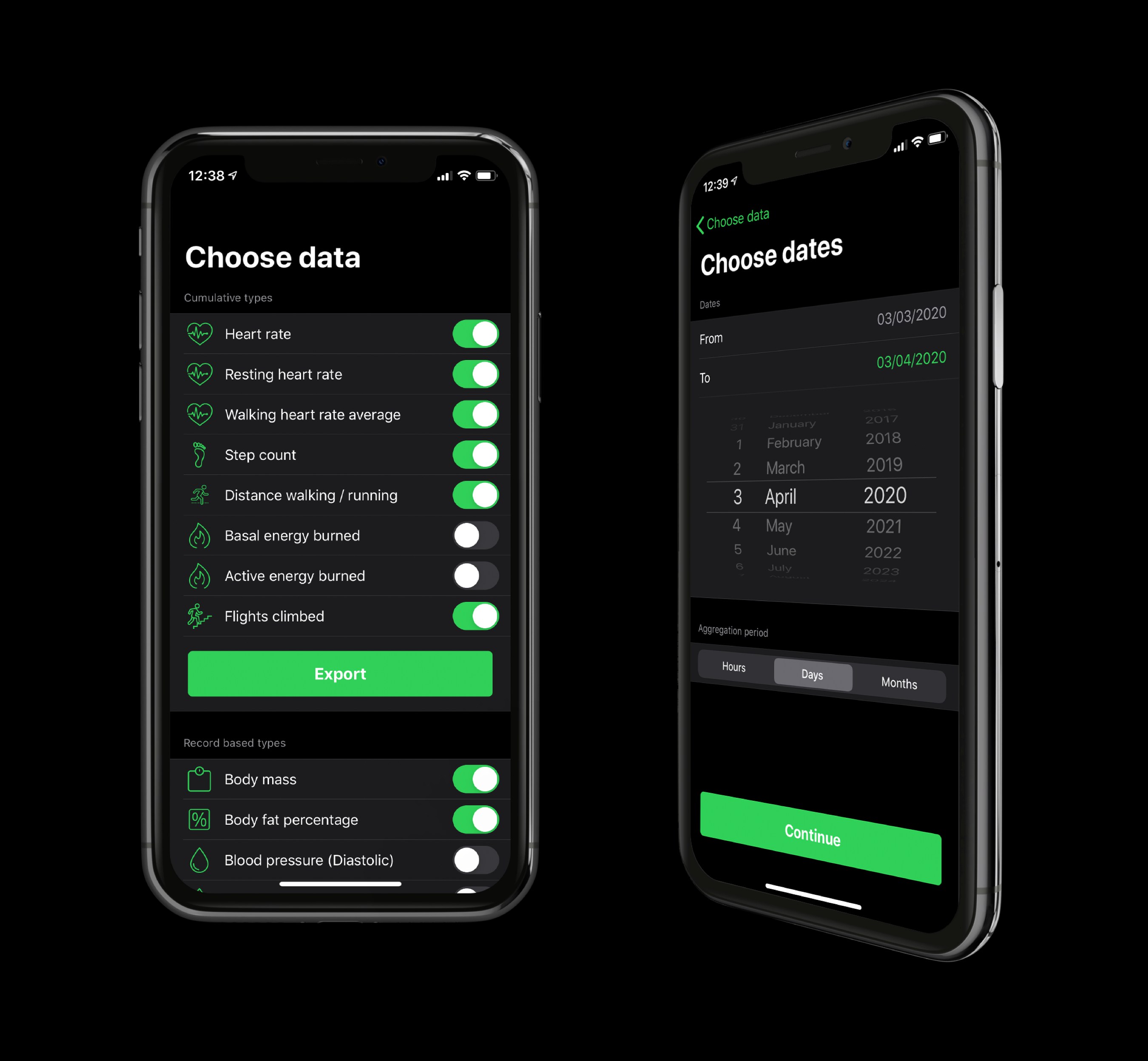 export apple health data to garmin connect