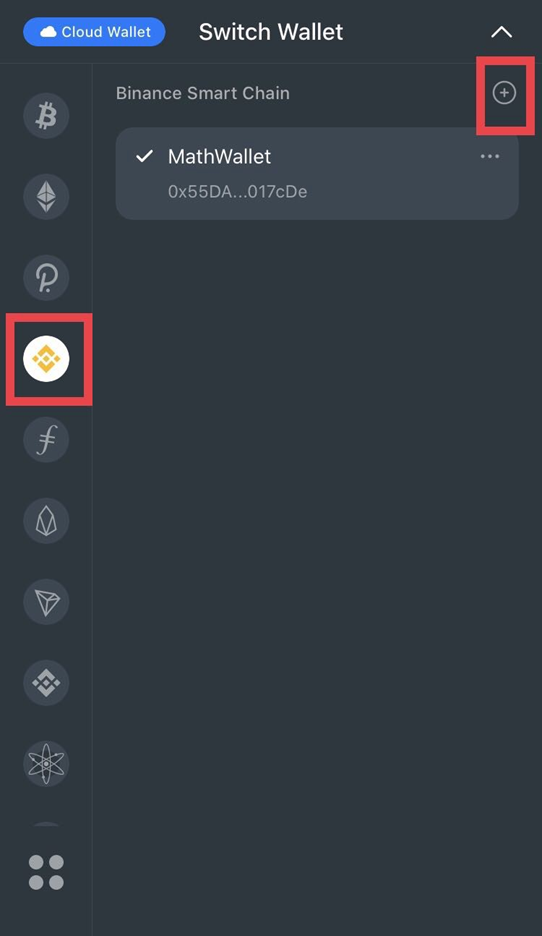 Wallet binance smart chain Cryptory