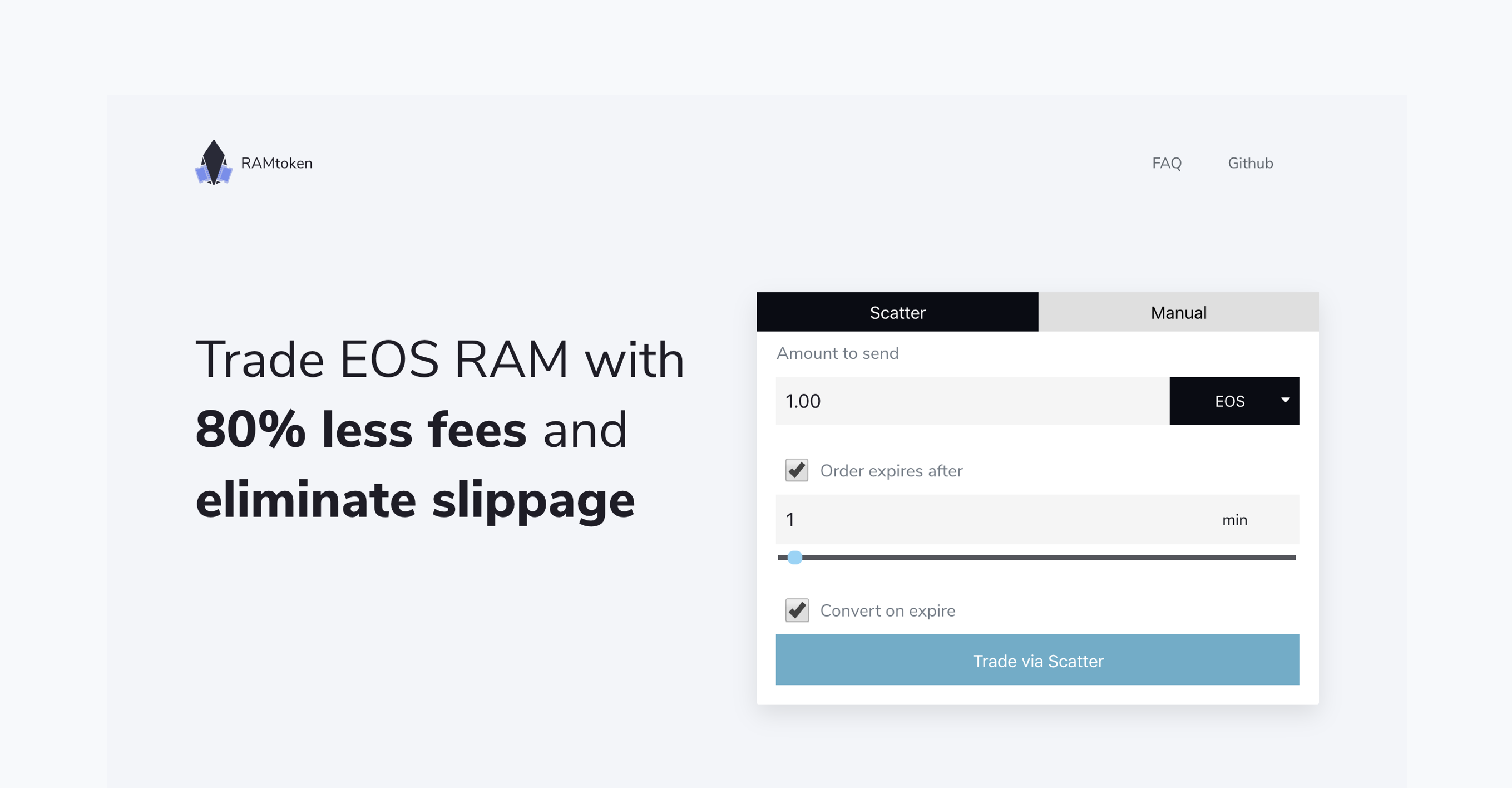 RAMtoken — Simplifying EOS RAM trading | by ChainRift | ChainRift | Medium RAMtoken — Simplifying EOS RAM trading | by ChainRift | ChainRift | Medium