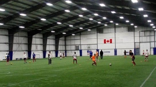 indoor soccer dome
