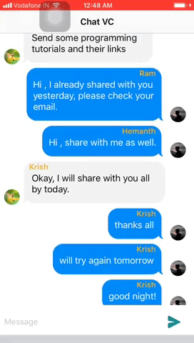 Chat Ui With Uicollection View For This We Simply Use A By Leela Krishna Medium Chat Ui With Uicollection View For This We Simply Use A By Leela Krishna Medium