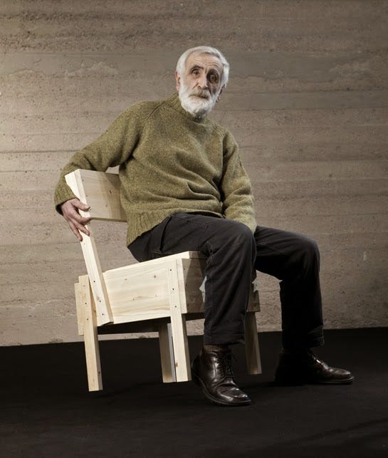 Adapting Enzo Mari Sedia 1 Chair To American Lumber Standards By Enric Medium