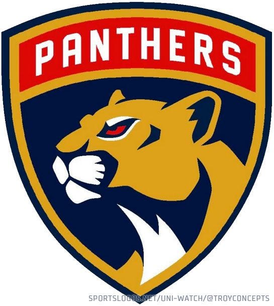 florida panthers new logo jersey