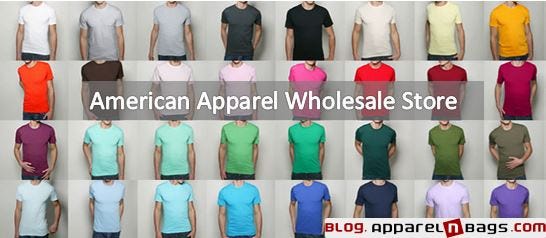 american apparel blank t shirts