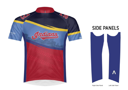 cleveland indians bike jersey