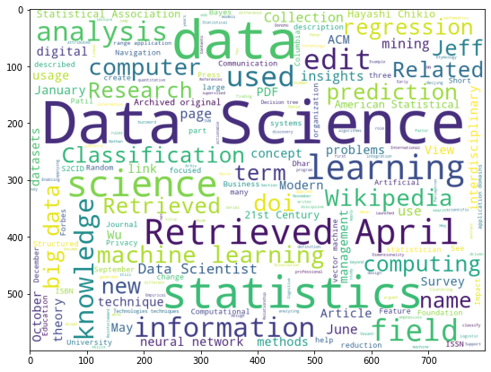 Text Analysis on Data Science - Natasha - Medium