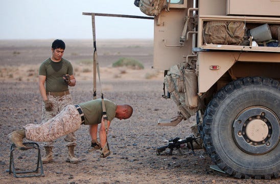 Mirror Marsoc workout app for at Gym
