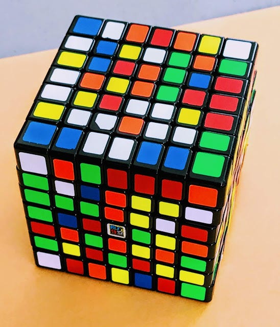 Rubik S Cube On Speed A Regular Traditional Rubik S Cube Is By Andrew Avraham Blumenthal Medium