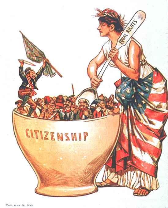 The United States “Melting Pot”. Are the United States the “melting pot