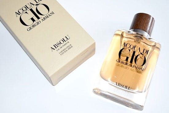 armani acqua di gio absolu review