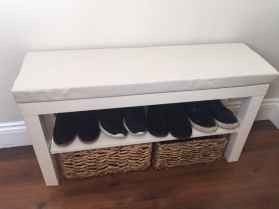 Turn A 7 Lack Tv Unit Into A Hallway Bench Chance Kirkland Medium