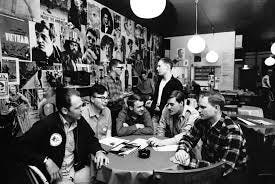 Scene inside GI Coffee House circa 1970- Source: Google Images