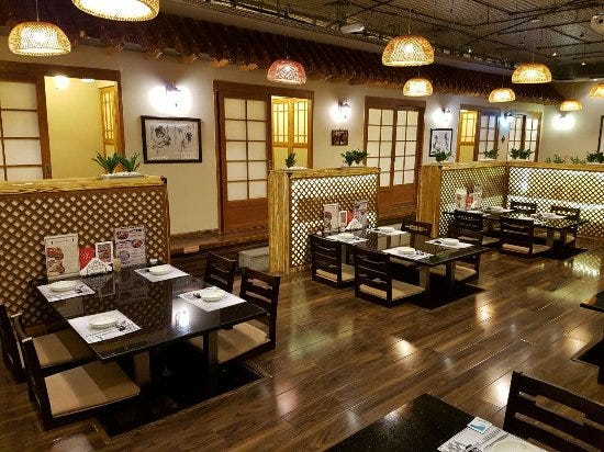 Notes When Designing Korean Restaurants Noi That An Viet