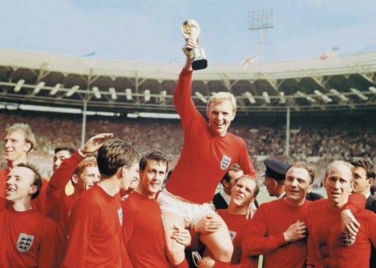 Inglaterra campeã mundial em 1966