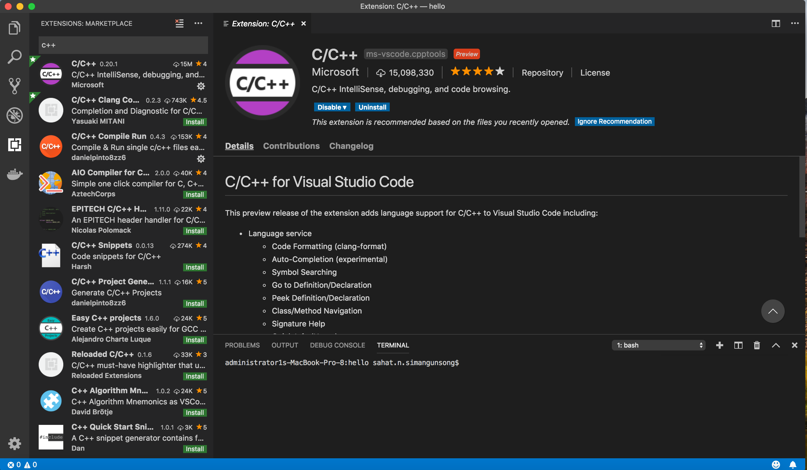 Build And Debug C On Visual Studio Code For Mac By Sahat Nicholas Simangunsong Gdplabs Medium