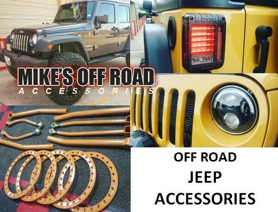 Off Road Jeep Accessories Mikesoffroad Com Mike S Off