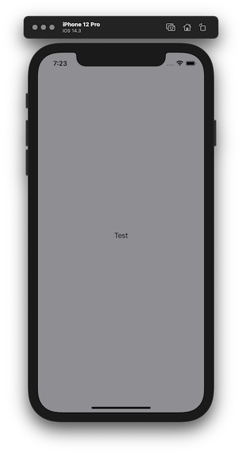Background Color with SwiftUI. Once you create a SwiftUI view, it has