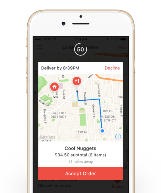 The New Dasher App an App as Dashing as You by DoorDash Medium