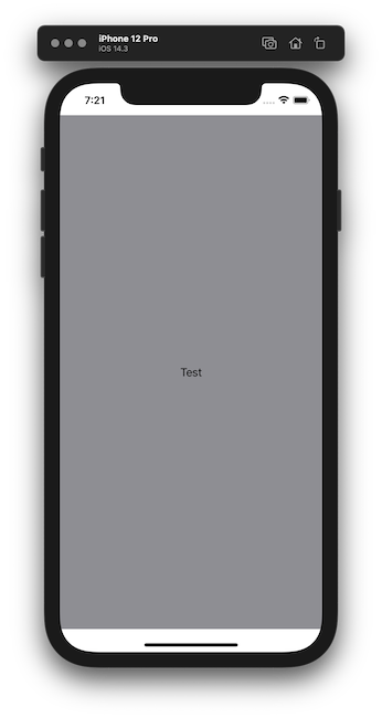 Background Color with SwiftUI. Once you create a SwiftUI view, it has