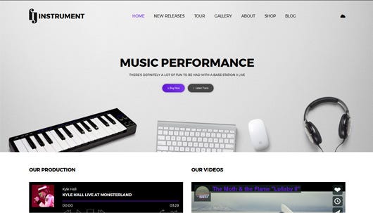50+ Best Music Templates and Themes in HTML 2018 | by Krissanawat ...