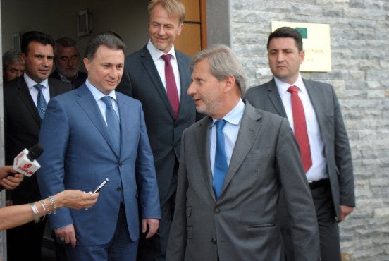 Eu Commissioner On Enlargement Johannes Hahn Announces Possible Early Elections In Macedonia By April Next Year By Aleksandra Dukovska Medium