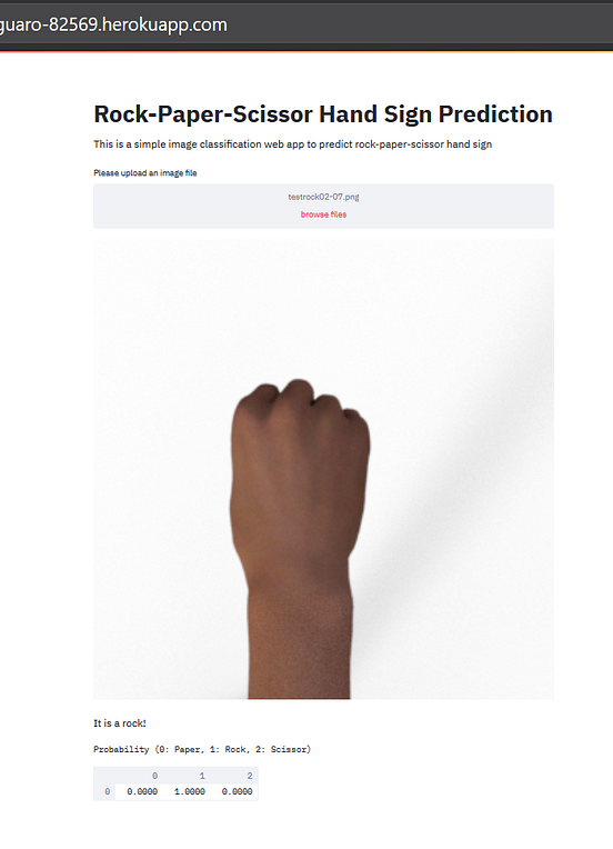 Deploying an Image Classification Web App with Python | by Ruben ...