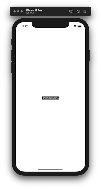 Background Color with SwiftUI. Once you create a SwiftUI view, it has
