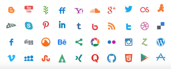 54 Beautiful [Free!] Social Media Icon Sets For Your Website | by
