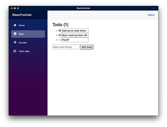 Building a Progressive Web App with Blazor by Raymond Medium