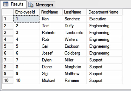 relational databases and non-relational databases can both employee sql