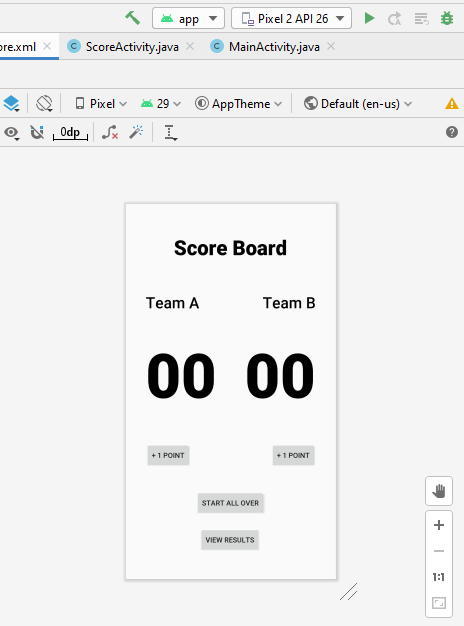Build A Simple Score Counter App With Java | by Akinremi Bunmi | Medium