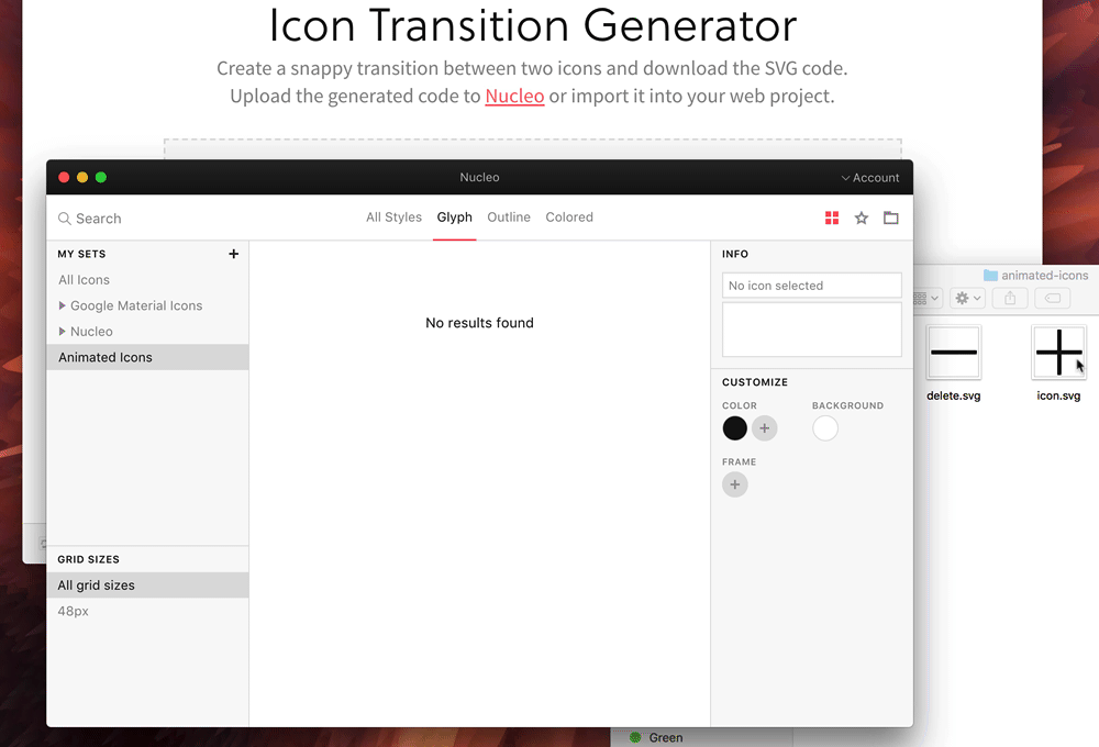 Create 2-state, SVG-powered animated icons | by Claudia Romano | Nucleo