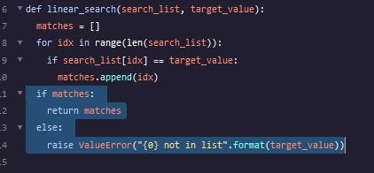 Python: Linear & Binary Search. Two common search methods are linear ...