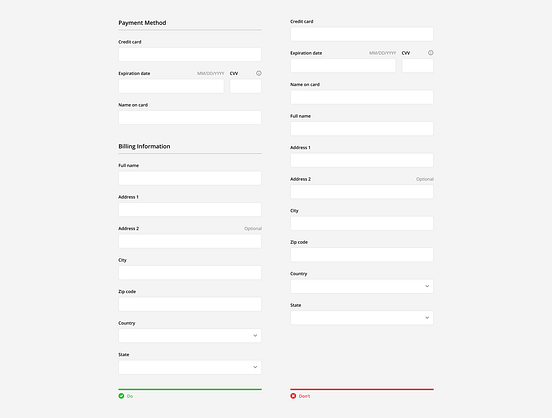 UI Designer’s Guide to Creating Forms & Inputs | by Molly Hellmuth ...