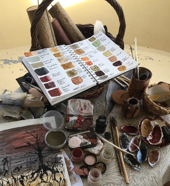 WILD INK!. An inkmaking with Caroline… by Dougald Hine A